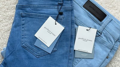 Vaskeinstruksjoner for Perfect Jeans
